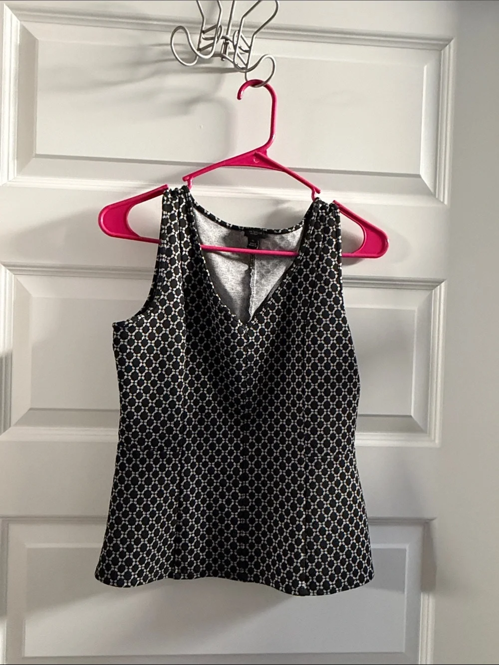 Ann Taylor Factory Black & White Geometric Womens suit